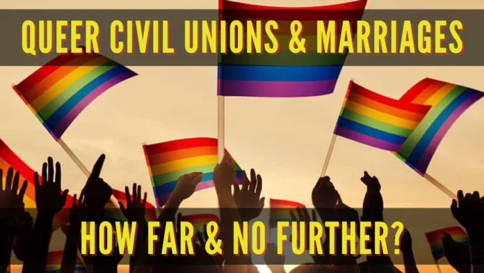Same Sex Marriage Queer Civil Unions And Marriages How Far And No