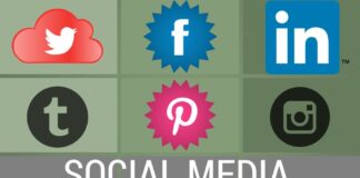 Various Social Media icons