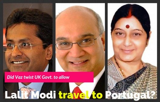 Sushma Swaraj, Keith Vaz and Lalit Modi
