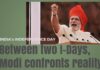Between two I-Days, Modi confronts reality