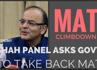 Shah panel asks Govt to take back MAT