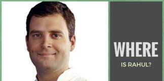 Where in the world is Rahul Gandhi?