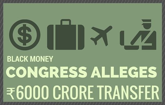 Congress alleges over ₹6,000 crores ‘Black Money’ sent out of India