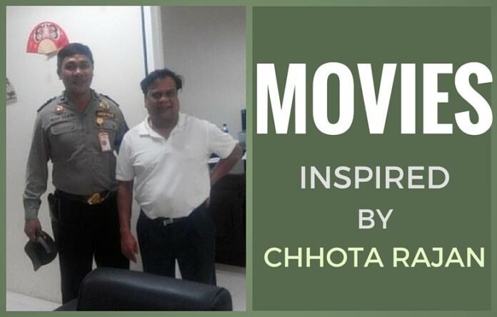 How many Bollywood movies were inspired by Chhota Rajan's life?