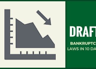 Draft bankruptcy law likely within 10 days: Official