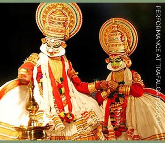 God's own country, Kerala peforms at Trafalgar Square