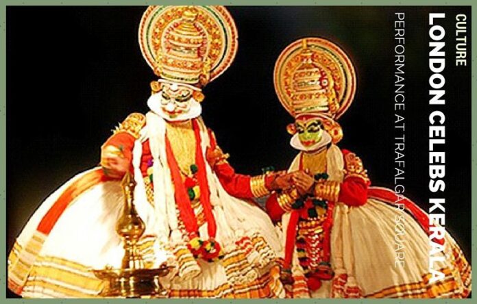 God's own country, Kerala peforms at Trafalgar Square