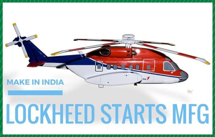 Lockheed and Tata begin construction of Presidential helicopters