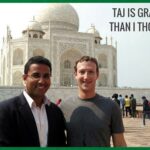 Taj Mahal more stunning than I expected: Zuckerberg