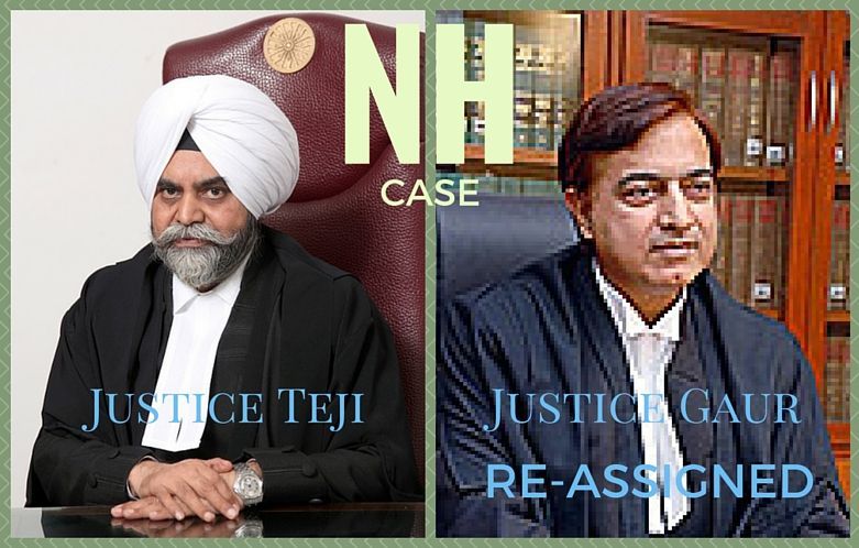 Gandhis request a recused Judge in NH Case