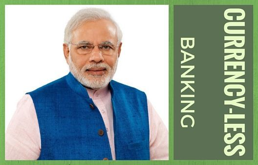 To curb Black Money, PM pitches for currency-less banking