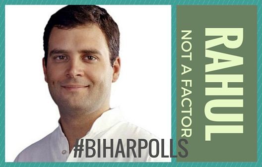 Shunned by allies, Rahul is not a factor in Bihar