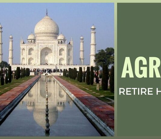 Agra is an excellent retirement destination