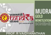 MUDRA initiative Sine Qua Non-for Gold Monetization