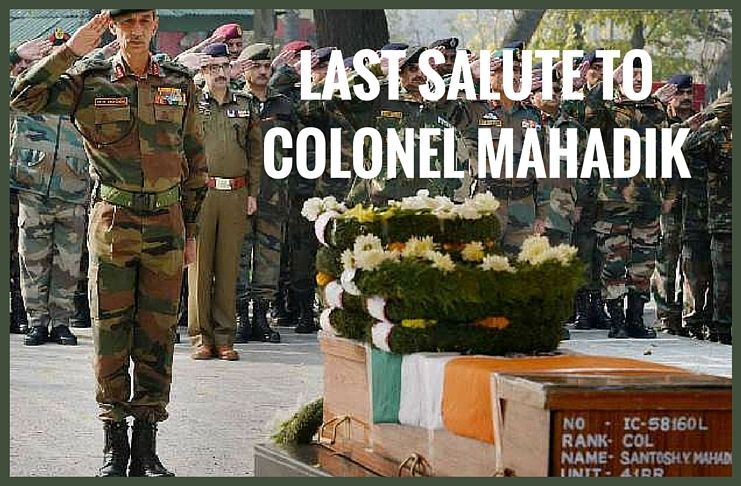 Last salute to Colonel Mahadik who died battling terrorists - PGurus