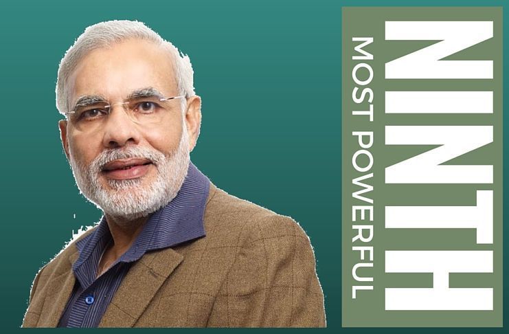 Modi is World's Ninth most powerful person