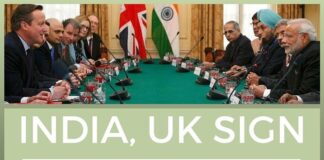 UK, India sign commercial deals worth $14 billion