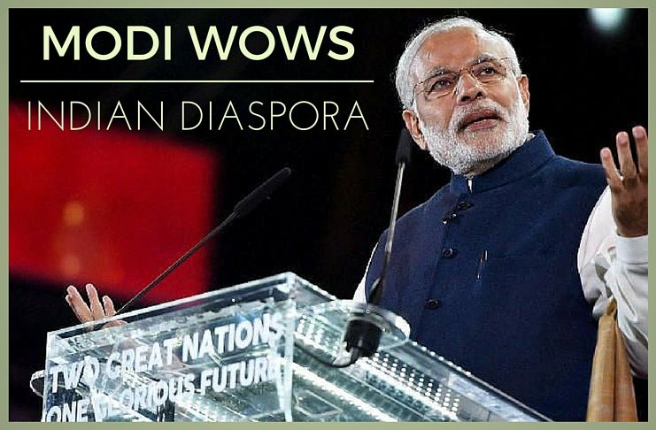 Modi woos diaspora at Wembley, says India's diversity is its strength