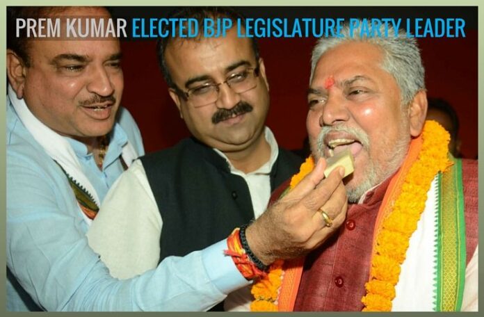 Prem Kumar to be Bihar BJP legislature party leader