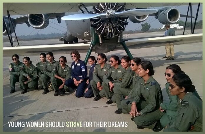 #WomenEmpowerment: Young women should strive for their dreams: Aviator Tracey Curtis Taylor