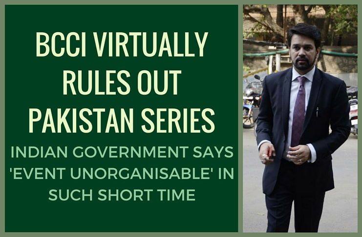 BCCI virtually rules out Pakistan series