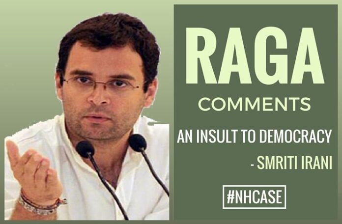Rahul Gandhi's comments on #NationalHerald case an insult to democracy