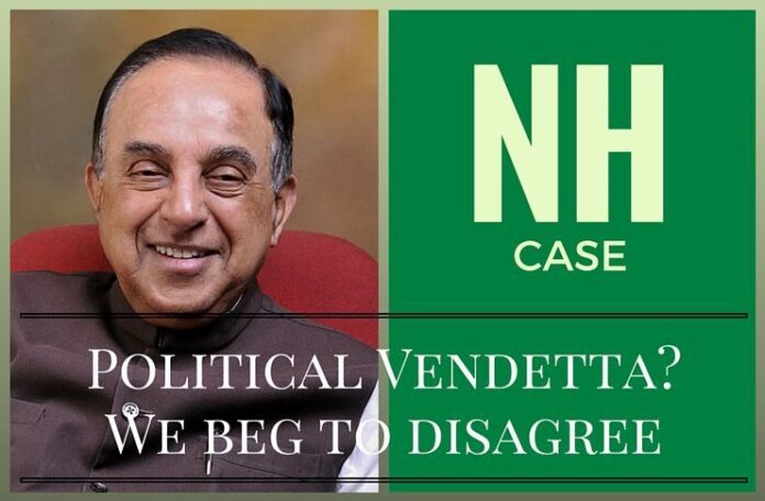 Congress cries #NHCase as Political vendetta - We beg to disagree