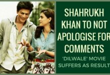 Won't apologise for comment, but regret 'Dilwale' collection hit: SRK