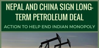 Nepal, China to sign long-term petroleum deal