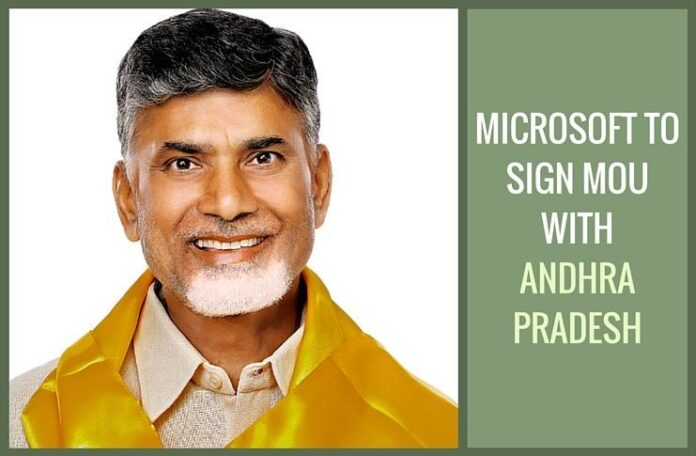 Andhra to sign MoU with Microsoft