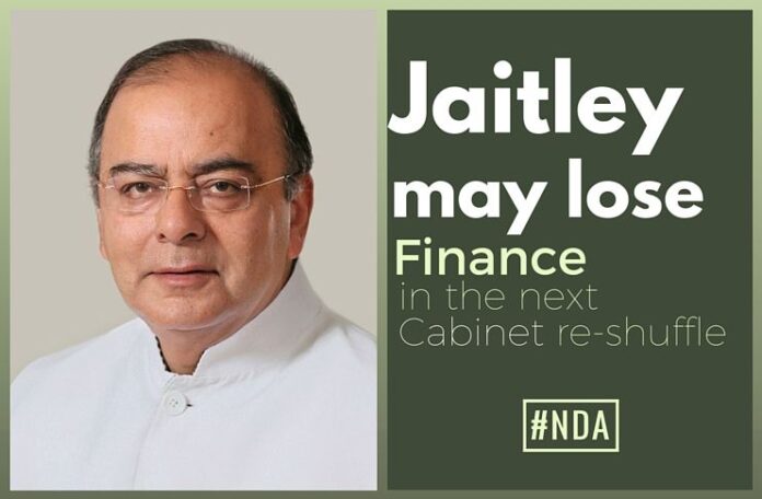 Big change in the offing: Jaitley may lose Finance