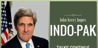 John Kerry, Secretary of State, US hopes Indo-Pak talks continue