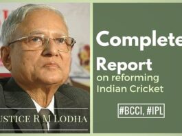 The complete Lodha Panel report on Reforms in Indian Cricket
