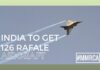 India confirms order for 126 Rafale Aircraft with France