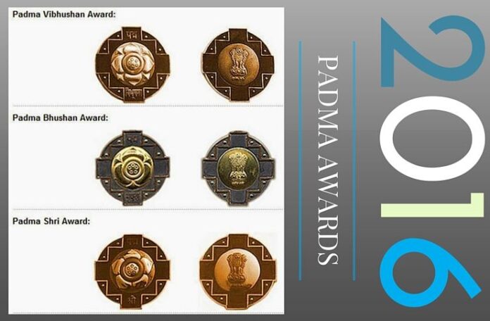 List of Padma awards for 2016