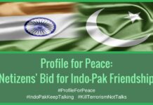 Netizens from both sides of the border have taken to social networking sites advocating peace.