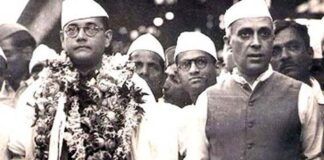 Subash Chandra Bose and Jawaharlal Nehru