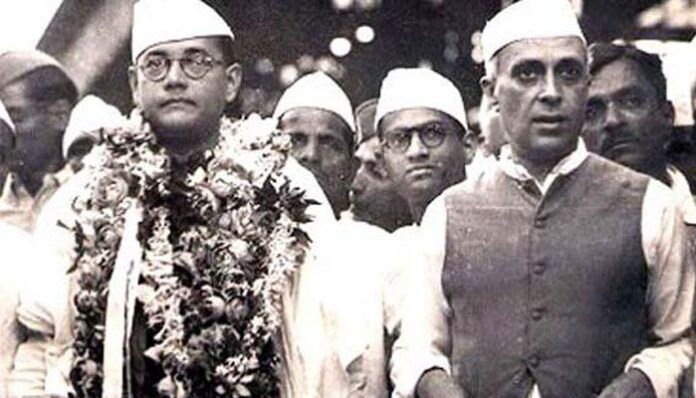 Subash Chandra Bose and Jawaharlal Nehru