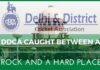 DDCA caught in a cleft stick