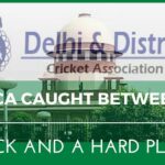 DDCA caught in a cleft stick