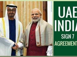 India, UAE sign 7 new agreements spanning various sectors
