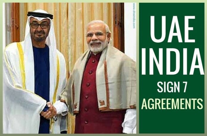 India, UAE sign 7 new agreements spanning various sectors