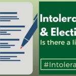 Intolerance and elections - is there a link?