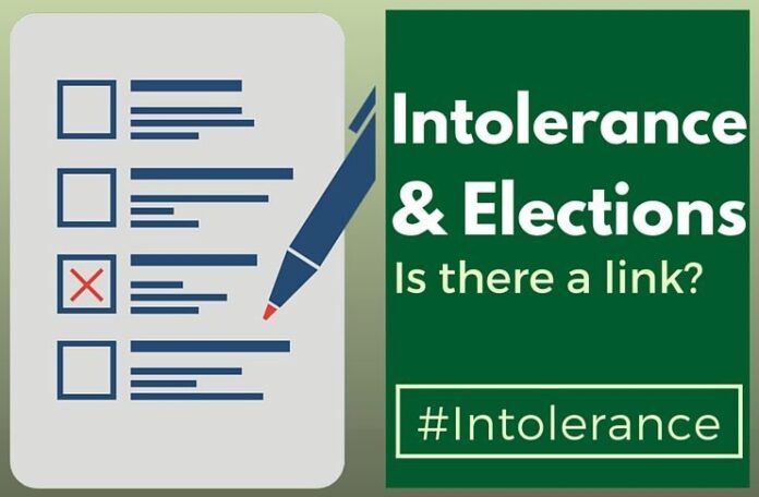 Intolerance and elections - is there a link?