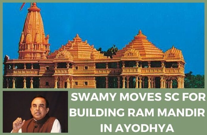 Building the Ram Mandir at the disputed site in