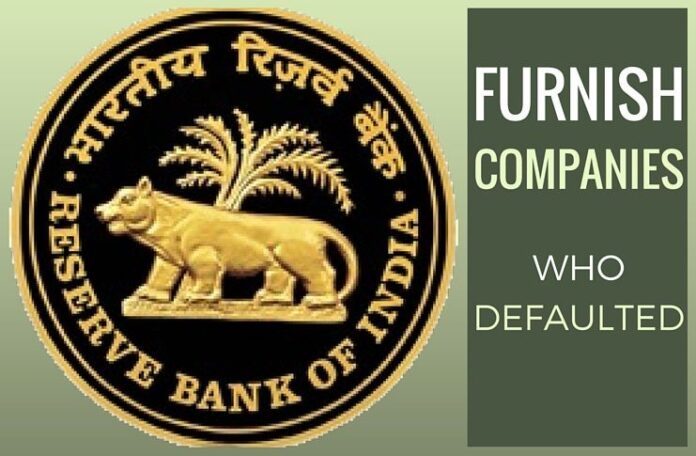 Supreme Court asks RBI for list of companies who defaulted on 500cr or more loans