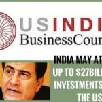 Investment of S27 billion expected from US