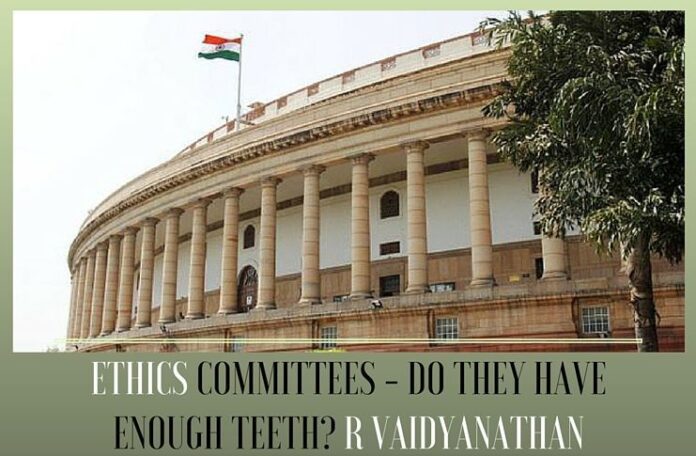 Ethics committees of both houses need to act on conduct of one of their own