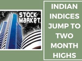Indian Stocks bounces up to two months high