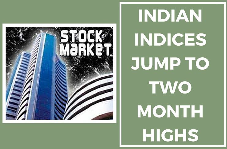 Indian Stocks bounces up to two months high